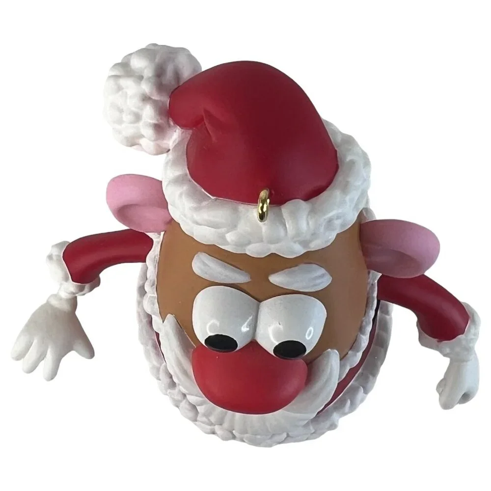 New Hallmark Keepsake Ornament Mr Potato Head North Pole Santa Claus 1999 In Box